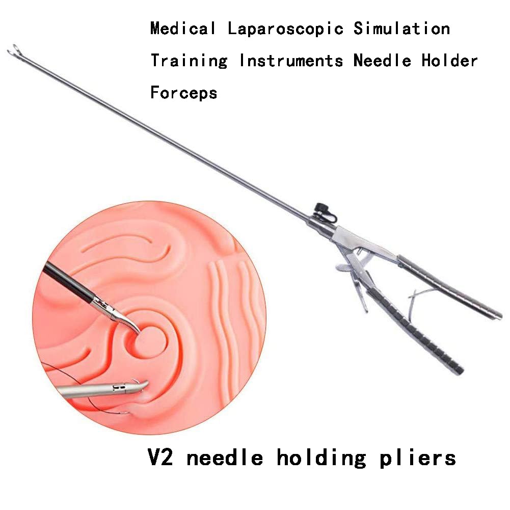 Laparoscopic Training Practicing Grasper Laparoscopy Instruments Set 4 Piece.(For practice use only)