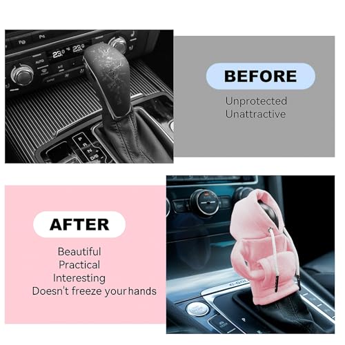 image for SLLAK Gear Shift Hoodie, Universal Car Shift Knob Cover, Mini Hoodie f