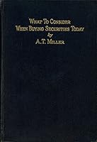 What to consider when buying securities today, B00086IS28 Book Cover
