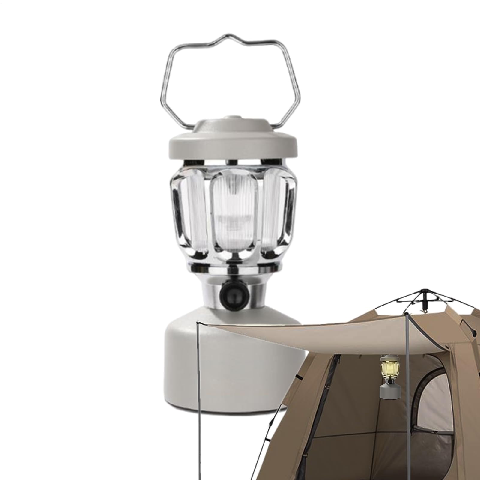 Lanterna da campeggio portatile - Illuminazione esterna a batteria | torcia a LED impermeabile | Luce notturna ricaricabile per stalle di casette da giardino per escursioni cottage casa