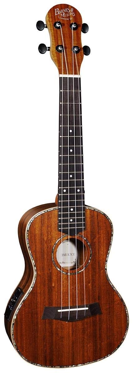 BARNES & MULLINS UKULELE CONCERT ELECTRO - KOA BMUK7CE