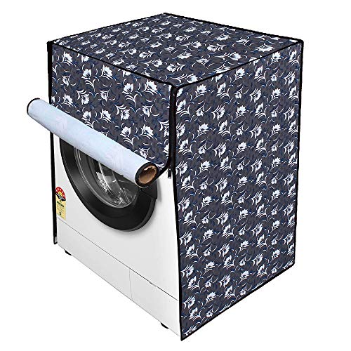 Image of Star Weaves Washing Machine Cover for IFB 8 Kg 5 Star Fully-Automatic Front Load Washing Machine Senator Plus SX - Waterproof & Dustproof Cover - FLCKUM05