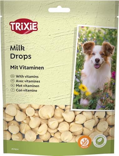 TRIXIE Hundeleckerli Milch Drops mit hundegerechter Rezeptur – 350 g – Ansicht 1