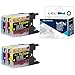 Price comparison product image LCL LC1280 Ink Cartridge Replacement for Brother LC1220 LC1240 LC1280 LC1240C LC1280C LC1240M LC1280M LC1240Y LC1280Y for MFC-J6510DW MFC-J6710DW MFC-J6910DW MFC-J5910CDW DCP-J525W (2C 2M 2Y)