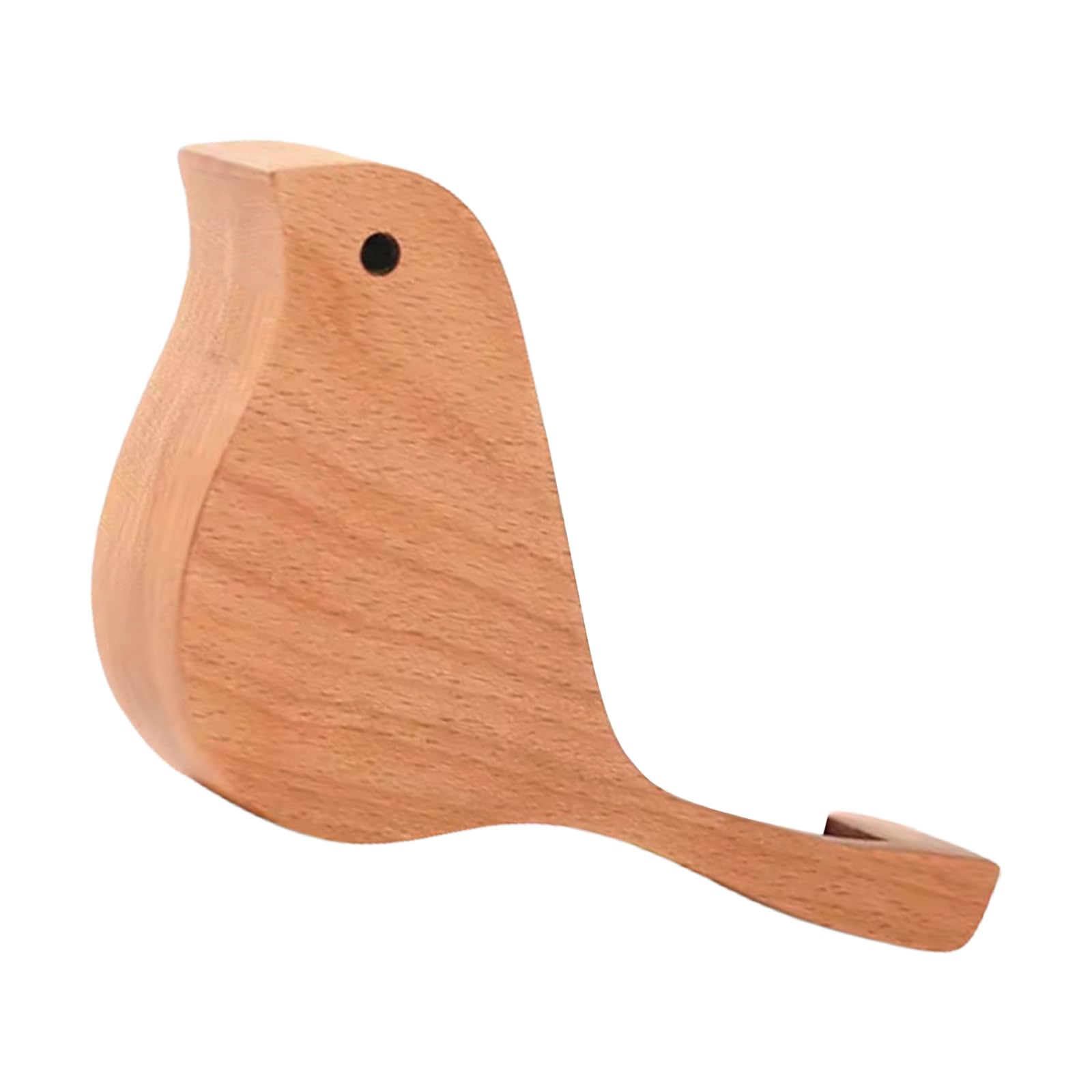 Hsioluted Men's Beech Bird Wood Card Stand Bird Shape Card Stand Display Business Storage Box For Desktop Organizers Case Wood
