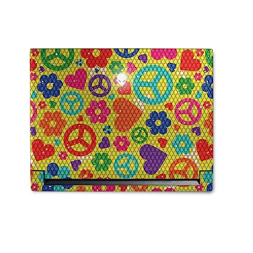 Image of MightySkins Skin Compatible with Alienware M18 R1 (2023) Full Wrap Kit - Peace Cloth | Protective, Durable, and Unique Vinyl Decal wrap Cover | Easy to Apply & Change Styles | Made in The USA