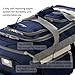 Olympia U.S.A. 29 inch Jumbo Size 8 Pockets Wheeled Rolling Duffel Bag Water Resistant Luggage Lightweight Travel Suitcase with Retractable Handle