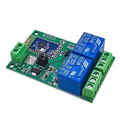Relais Bluetooth 5V 12V 2 canaux commutateur télécommande application - 3