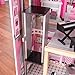 KidKraft Sparkle Mansion Wooden Dollhouse with Lights & Sounds, Swimming Pool, Balcony, Elevator and 30 Accessories, Pink, Gift for Ages 3+, Amazon Exclusive
