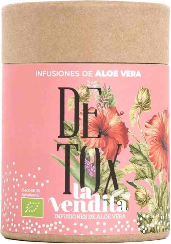 La Vendita - Infusión Aloe Vera Ecológica - Relajación y Sueño Reparador - 80g (Detox)