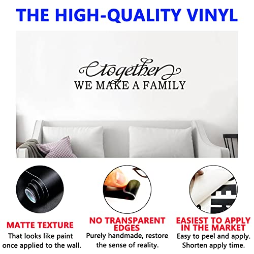 Wall Art Stickers, Family Wall Decor Living Room, (Easy to Apply) - Image 2