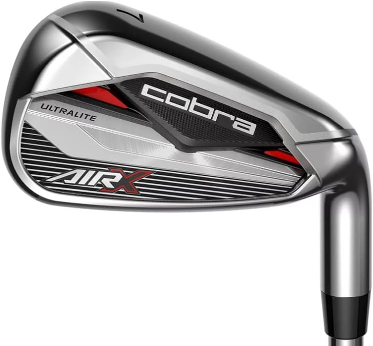 Cobra AIR-X Grey/Red Combo 2022 4-PW Iron Set Stiff New