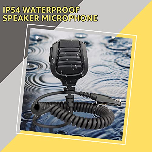 image for Retevis RT29 Ailunce HD2 Shoulder Speaker Mic, IP54 Waterproof Origina