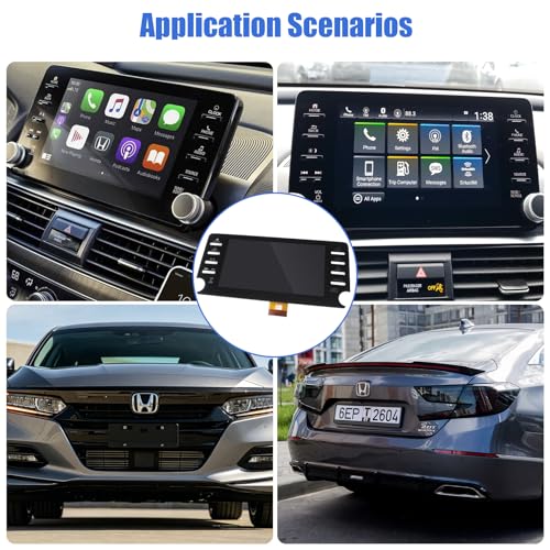 Image of 39710-TVA-A110-M1 8 inch Touch Screen LCD Display for Honda Accord 10TH 2018-2022 for Nav Redio Assembly