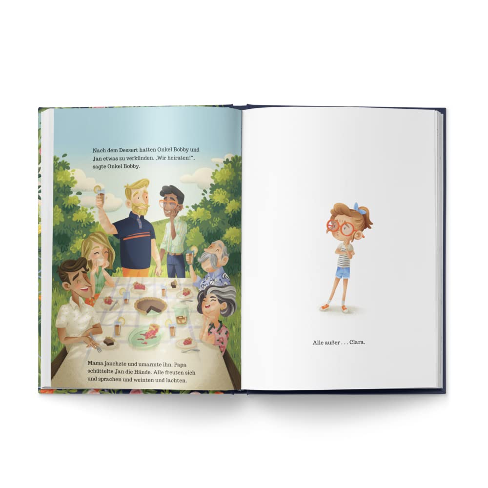 Onkel Bobby's Hochzeit: Keine Angst vor Veränderungen! Ein Bilderbuch über Gefühle und Eifersucht, Regenbogenfamilien und Familienliebe. Kinderbuch ab 4 Jahren