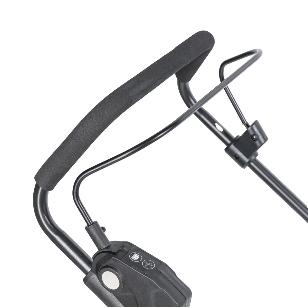 DEDRA Akumulatorowa kosiarka do trawy 2 x 18 V, szerokość cięcia: 43 cm, wysokość koszenia 6 pozycji (25-75 mm), bezszczotkowa, cicha praca, wydajna prędkość obrotowa: 2900 obr./min, kosz na trawę 50
