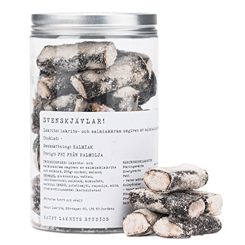 Haupt Lakrits Svenskjävlar, extrem salzig, 1 x 250g