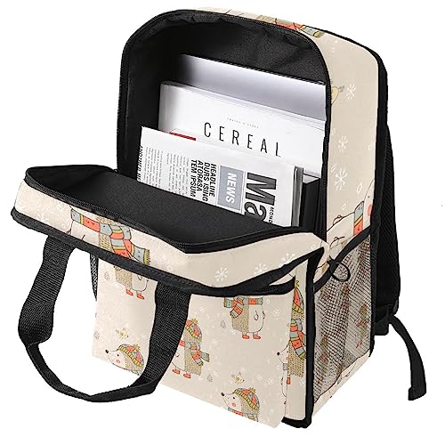 Sac à dos d'hiver pour garçons avec bretelles ajustables pour l'école