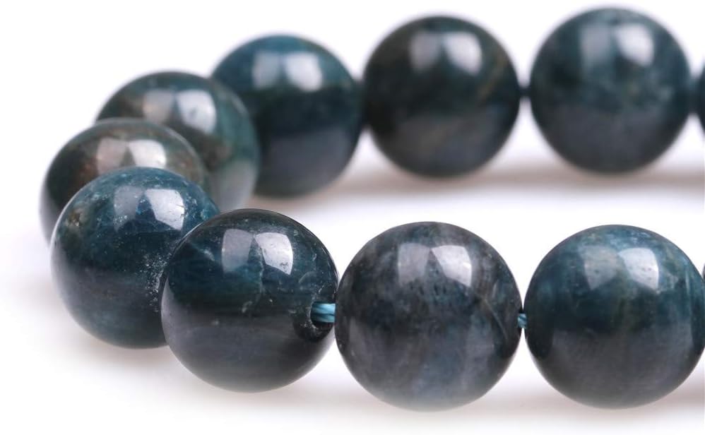 GEM-Inside Natural 12mm Blue Kyanite Round Gemstone Semi Precious Loose Beads for Jewellery Making 15'' - Image 3