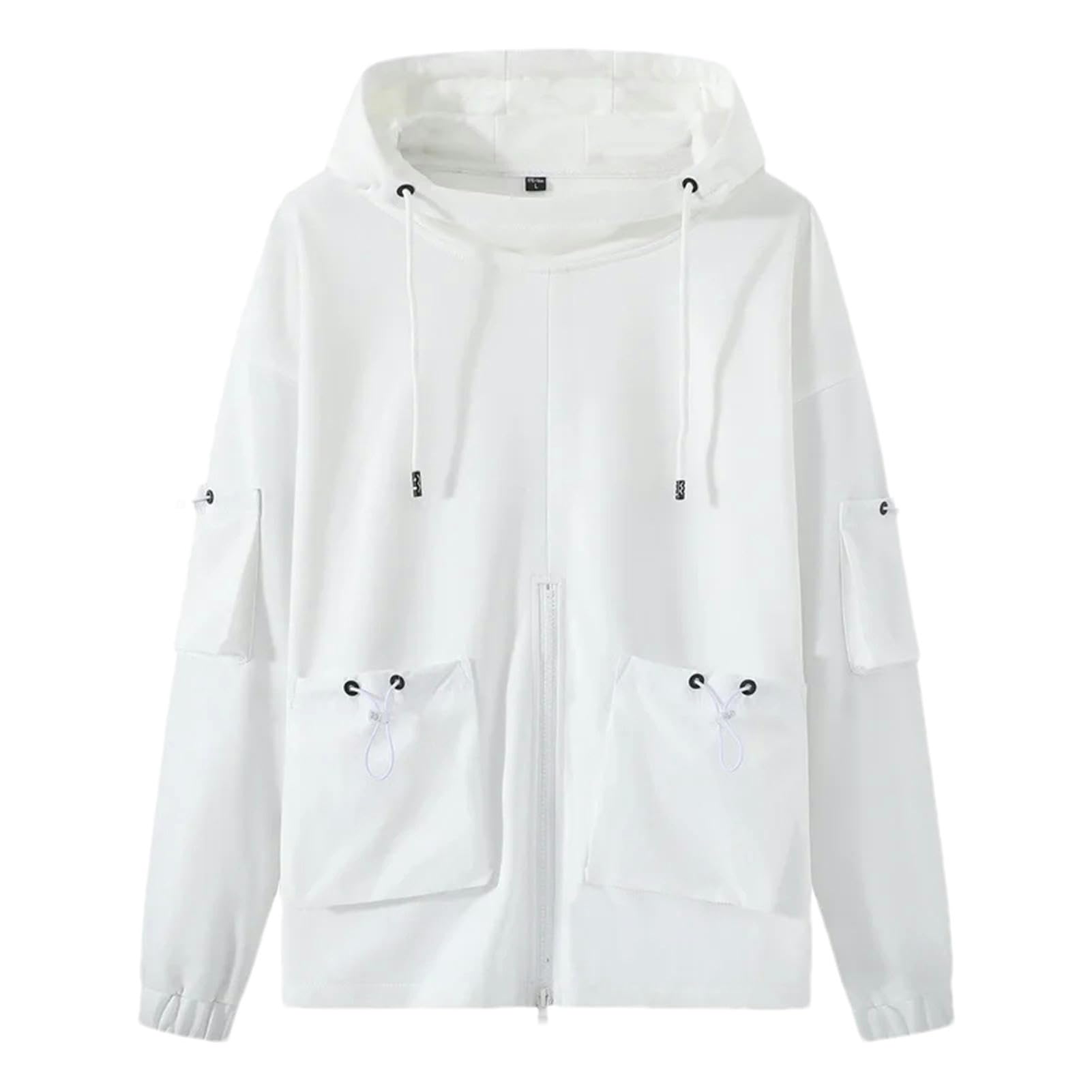 Felpe con cappuccio da uomo stile cargo hip hop felpa da uomo streetwear giapponese Harajuku felpa da uomo
