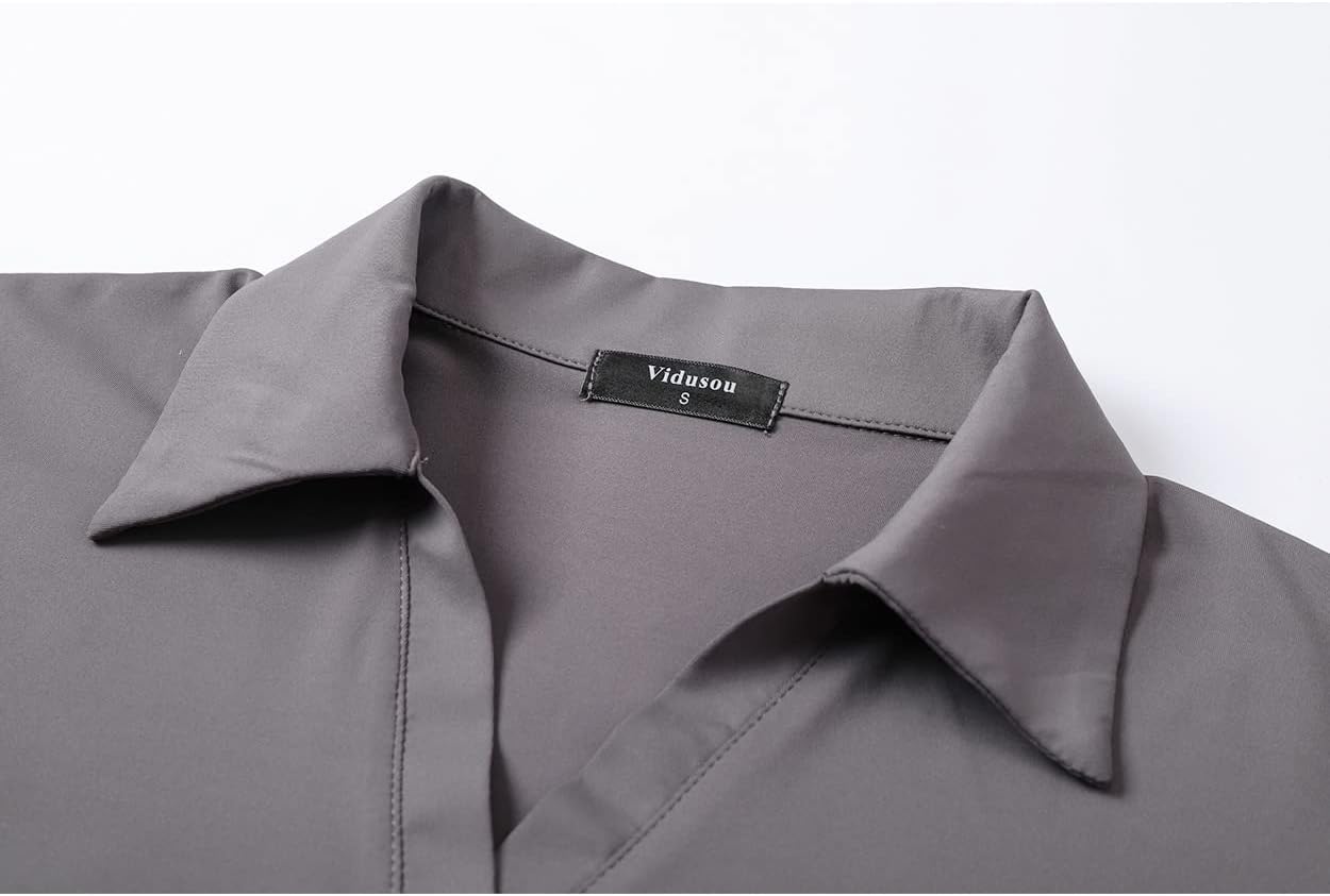 Women's Short Sleeve Golf Polo Shirts Tennis Shirts Sport T-Shirts Workout Tops - Image 3