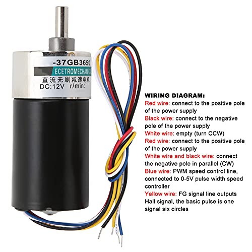 Moteur sans balais 12V CC pour instruments de mesure de haute précision Torvex