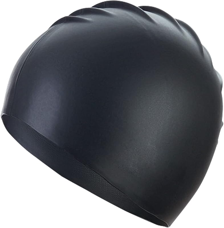 Waterproof Silicone Swim Cap, Comfortable Bathing Cap, Swimming Cap for Women and Men, Waterproof Bathing Cap