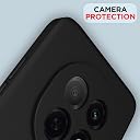 Pikkme Back Cover for Oppo F29 Pro 5G | Camera Protection Shockproof Soft Matte Silicone Bumper Case (Black) gallery image