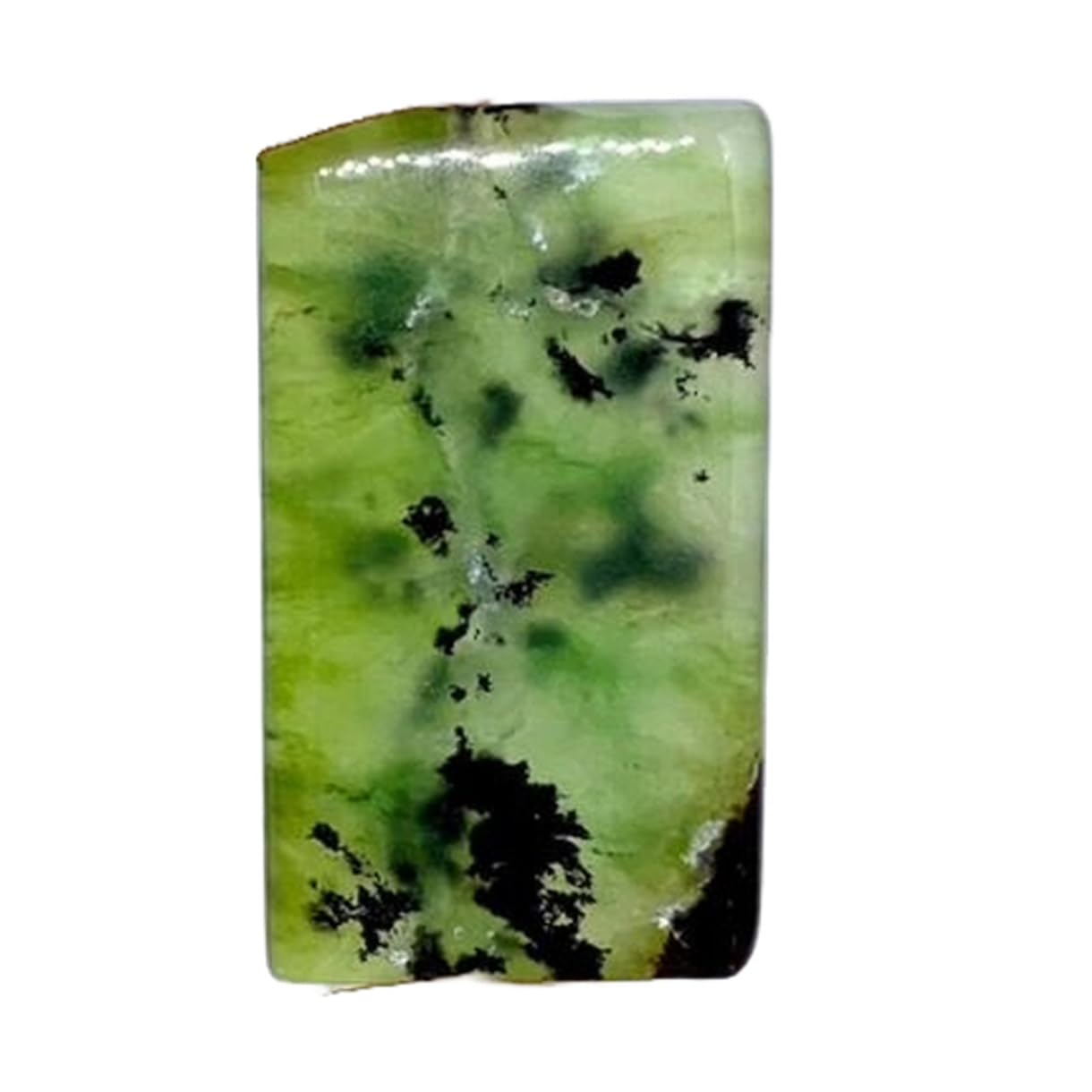 Chrysoprase naturelle cabochon rectangle pour créer vos bijoux d'été - 7