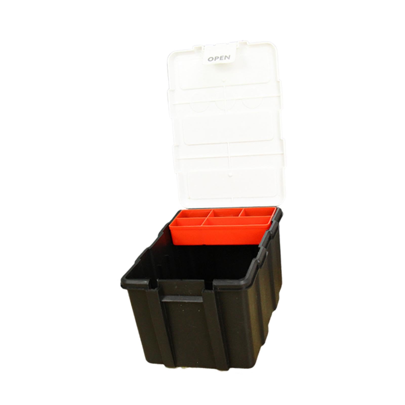 Hardware Storage Case Compartments Hardware Container for Beads Crafts Screw 13.5Cmx20Cmx12Cm-image-31