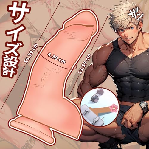 手作りでディルド、ディルド 1 つ 1 つがユニークです 超高精度の模擬 現役AV女優も絶賛 初心者 男女兼用 手動式 完全防水 大人のおもちゃ柔らかい おとなのおもちゃ 吸盤付き 安全な素材 - 画像2