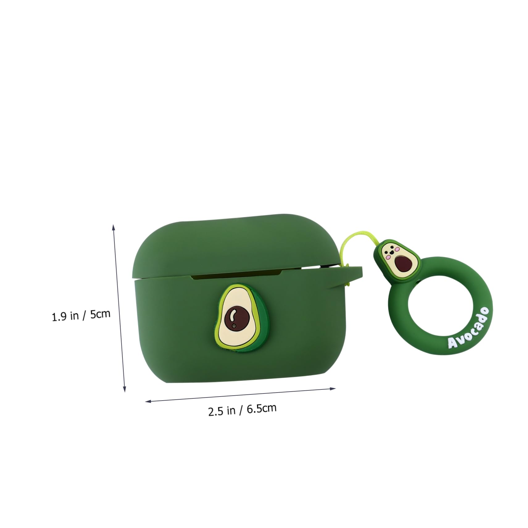 DOITOOL 3 Piezas Caso Auriculares Caja Auriculares Moda Funda para Gel Silicona Cubierta La Caja Carga Fruta Pro2 Envase Gel Sílice