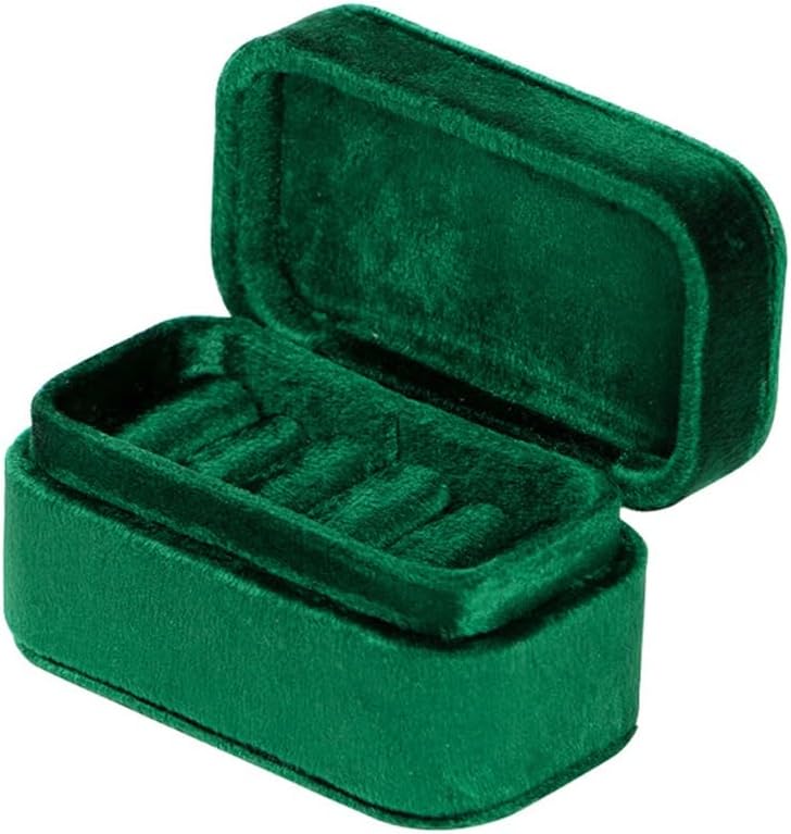 Flannelette Portable Small Mini Box Storage Jewelry