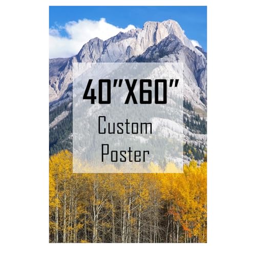 Personalized Custom Poster Print 40x60