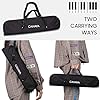 CAHAYA Melodica 32 Keys Double Tubes Mouthpiece Air Piano Keyboard Musical Instrument with Carrying Bag 32 Keys, Black, CY0050-1