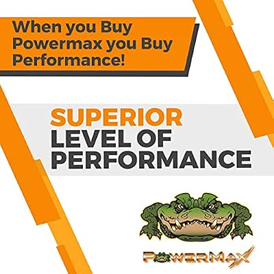 Powermax PM4 55A MBA 110V AC to 12V DC 55 Amp Power Converter with Built-in 4 Stage Smart Battery Charger