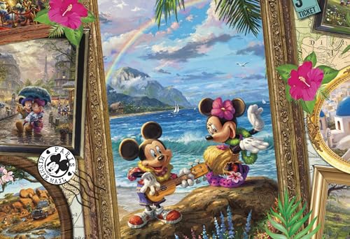 Ceaco - Thomas Kinkade - Disney - Travel Collage - 2000 Piece Jigsaw Puzzle by CEACO - Image 2