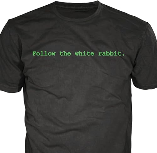 Follow the White Rabbit - Matrix T-Shirt