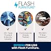 Flash Furniture Charis Commercial Grade 31.5" x 63" Rectangular Orange Metal Indoor-Outdoor Table #2