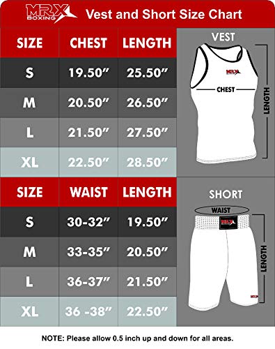 MRX Camisa masculina de uniforme de competição de boxe e mala para treinamento MMA Muay Thai Cage Fi