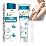 Tattoo Crema,Crema Cuidado de Los Tatuajes,Tattoo Balm,Loción de Tatuaje para Mejorar el Color,Hidrata, Repara la Piel y Preserva la Belleza del Tatuaje