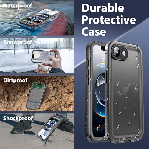 Coque étanche iPhone 16e SPORTLINK avec protection écran et objectif intégrée IP68
