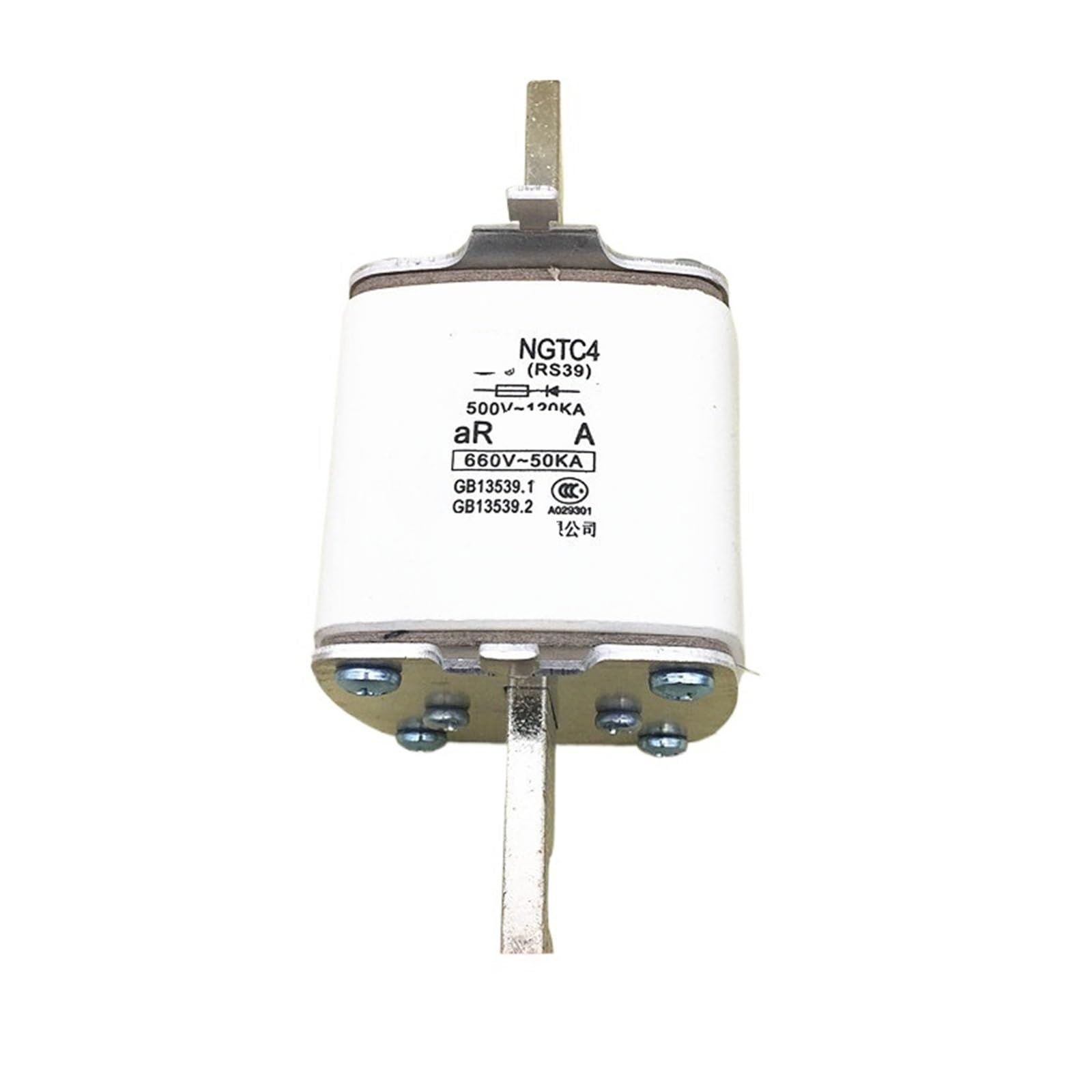 Fusible de haute précision NGTC4 RS39 900A à fusion ultra-rapide pour réseaux lourds