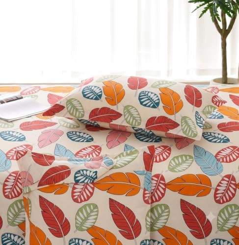Image of IVAZA Turkish Cotton 280 TC Super Soft Warm Bedsheet Set for Double Size Bed, Durable Double bedsheet with 2 Pillow Cover Apricot