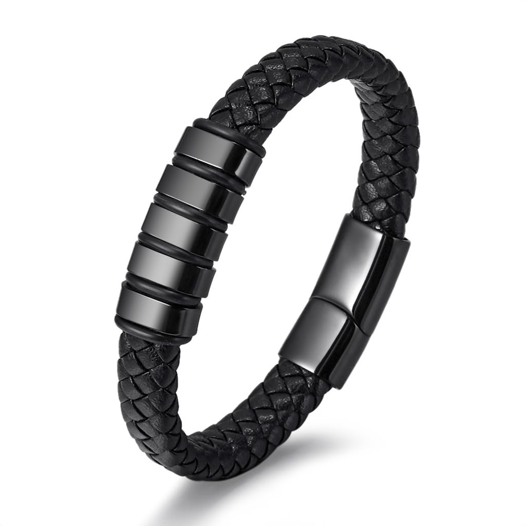 See full amazon price history chart for Zibuyu® Leather Bracelet for Men - Fashion Braided Wristband with Sleek Closure - Durable, Versatile, and Elegant Design - Perfect for Casual and Formal Outfits, Gifts for Men Zibuyu® Leather Bracelet for Men - Fashion Braided Wristband with Sleek Closure - Durable, Versatile, and Elegant Design - Perfect for Casual and Formal Outfits, Gifts for Men (B0DD446J1M) Amazon Price History, Amazon Price Tracker
