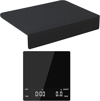 Espresso Tamper Mat and Coffee Scale