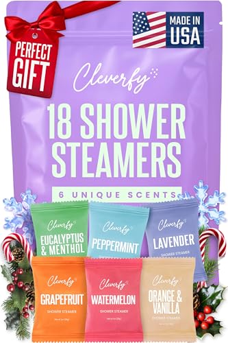 Cleverfy Shower Steamers Aromatherapy – Stocking Stuffers for Teen Girls,