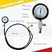 Wenzhon Oil Pressure Tester Tool, 0-140 PSI Engine Cylinder Oil Pressure Diagnostic Tester Tool Set for Cars ATVs Trucks Use