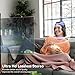 Wireless Headphones for TV Watching, TV Headphones Wireless for Seniors with Transmitter Charging Base, Over ear Bluetooth Headset No Audio Delay, HIFI Stereo, 65H Playtime, Gifts for Parents/Elderly