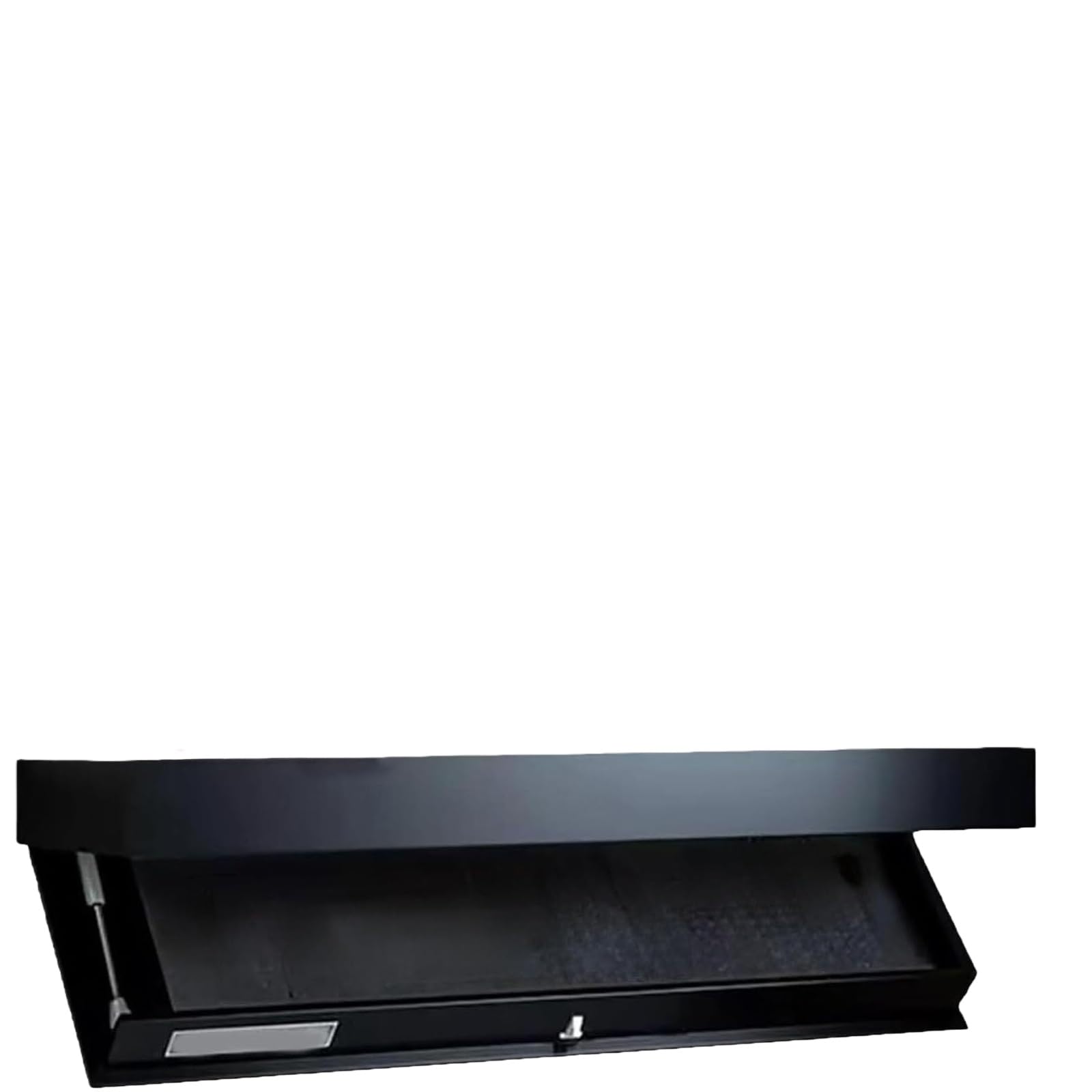 Generico Mensola Cassaforte Segreta,Mensola Sospesa Nascost 1 ripiano moderno con scomparto nascosto, mobile segreto(Black)